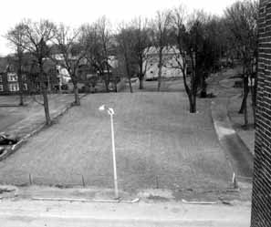 President's back lawn